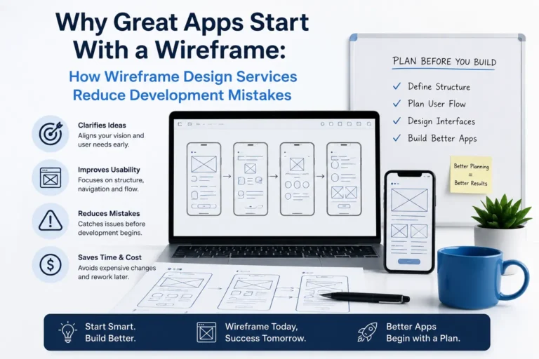 Wireframe Design Services