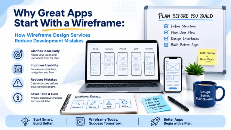 Wireframe Design Services